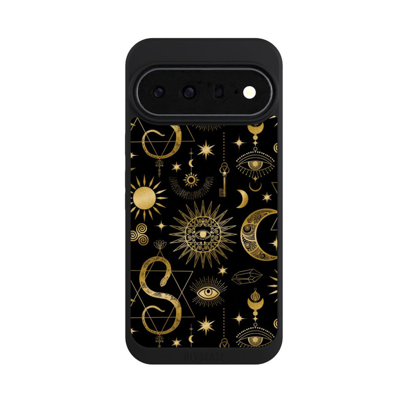Pixel 11 Pro XL NIVOpure Soleil et Lune Célestes Steampunk