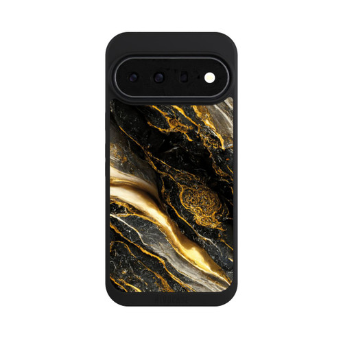 Google Pixel 11 Pro XL NIVOpure Schwarze Marmor Goldschichten