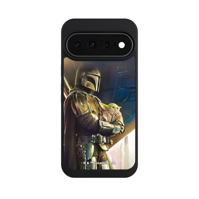 Pixel 11 Pro XL NIVOpure Mandalorianer und Grogu im Schiff