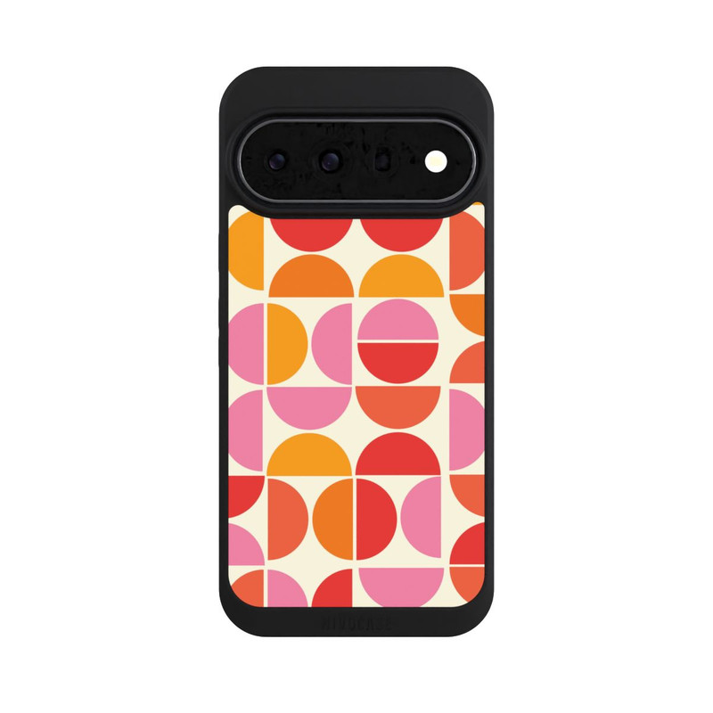 Pixel 11 Pro XL NIVOpure Retro Trend Muster Orange