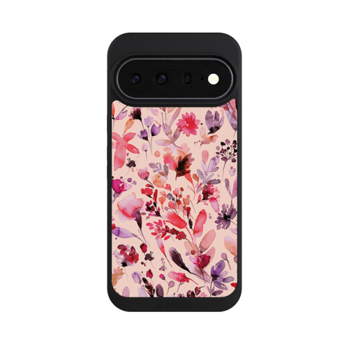 Google Pixel 11 Pro XL NIVOpure Künstlerische Blumen Viva Magenta
