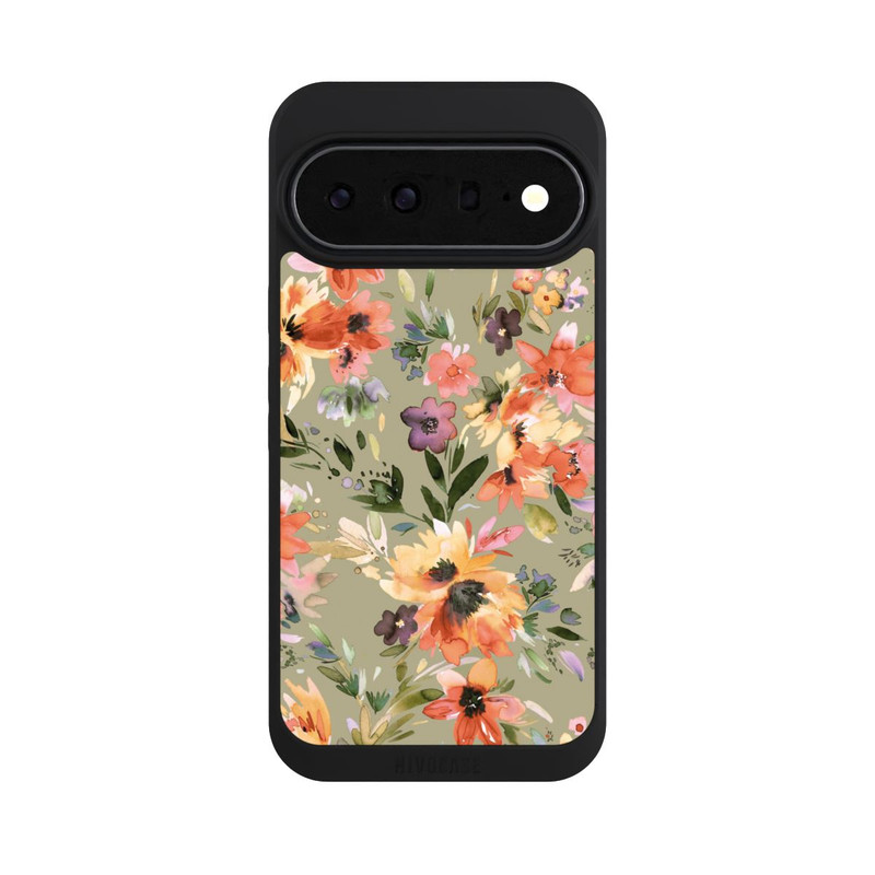 Pixel 11 Pro XL NIVOpure Malerische tropische Blumen Salbeigrün