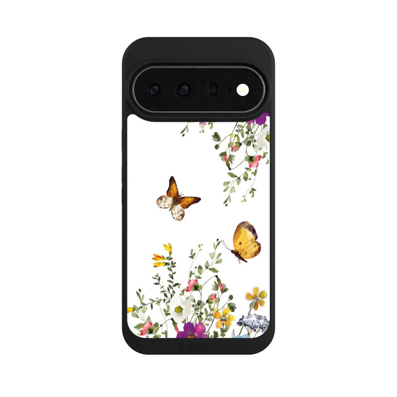 Pixel 11 Pro XL NIVOpure Papillons et fleurs colorées