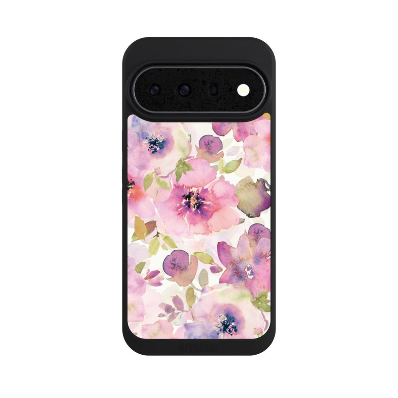 Pixel 11 Pro XL NIVOpure Tapete mit rosa Blumen