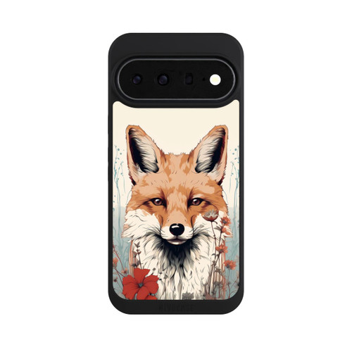 Google Pixel 11 Pro XL NIVOpure Renard avec des fleurs