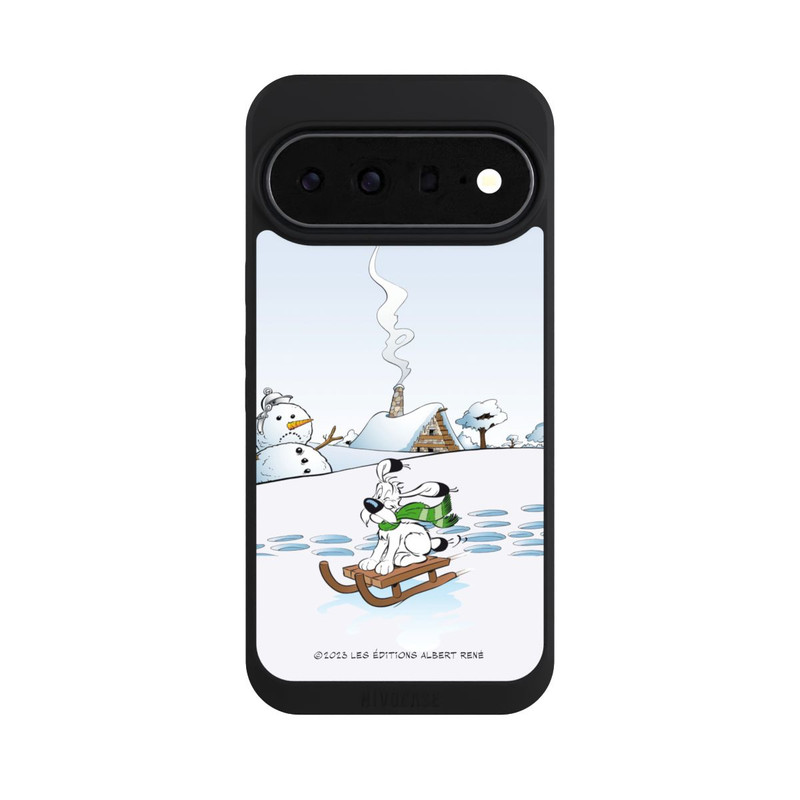 Pixel 11 Pro XL NIVOpure Idéfix fait du traîneau