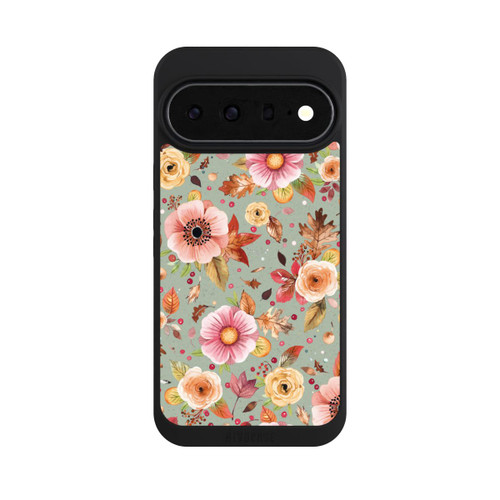 Google Pixel 11 Pro XL NIVOpure Fleurs d'automne Vert tendre