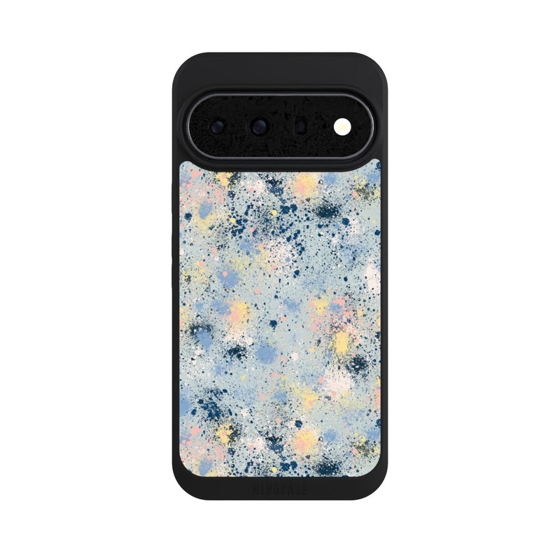 Pixel 11 Pro XL NIVOpure Tintentropfen Staub Textur Blau