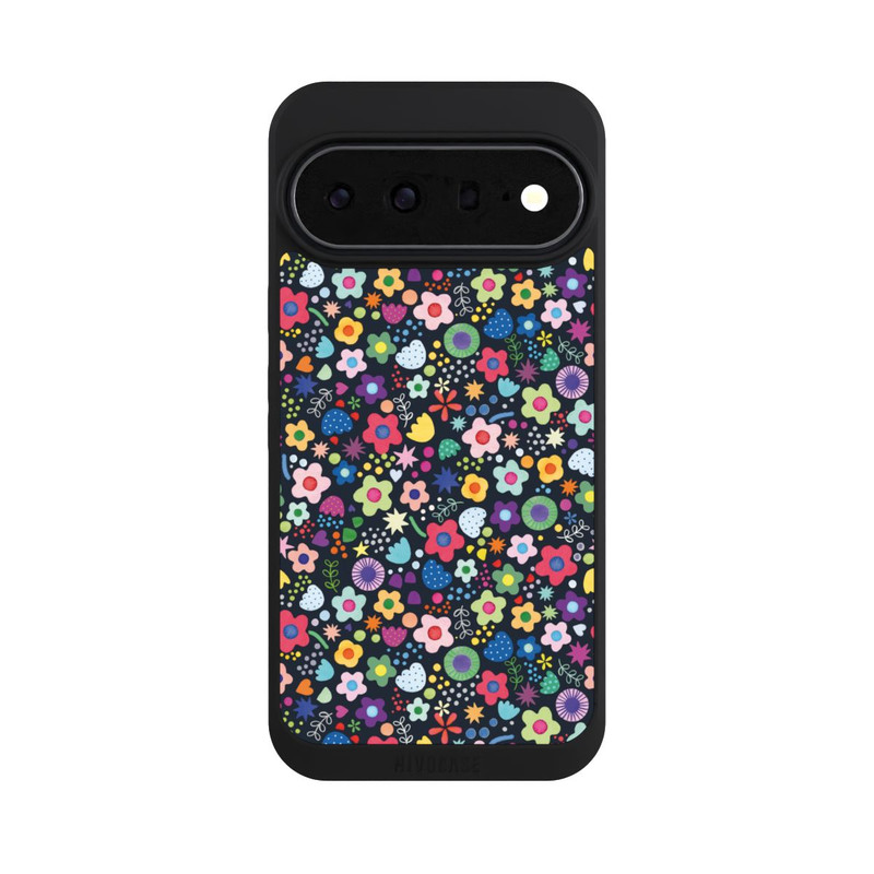 Pixel 11 Pro XL NIVOpure Psychedelic Flowers Multi Black