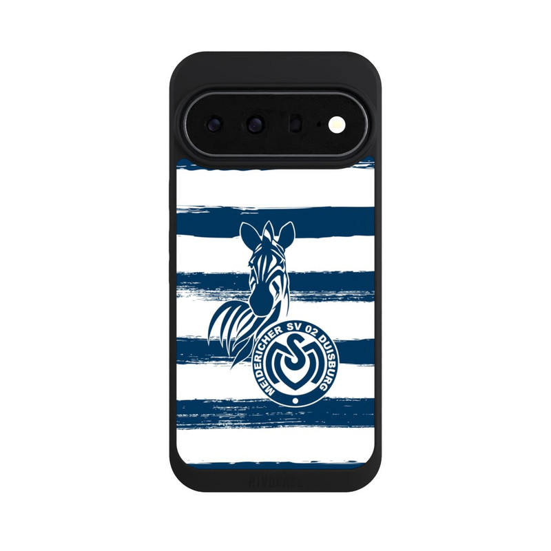 Pixel 11 Pro XL NIVOpure MSV Duisburg Blau Weiß Gestreift