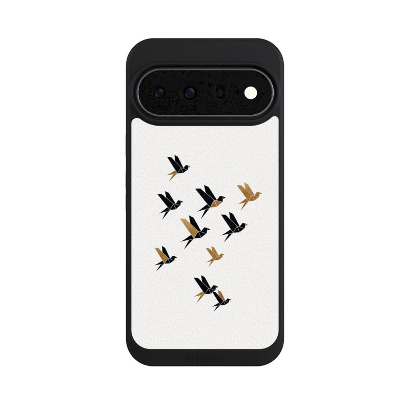 Pixel 11 Pro XL NIVOpure Collage d'oiseaux en origami
