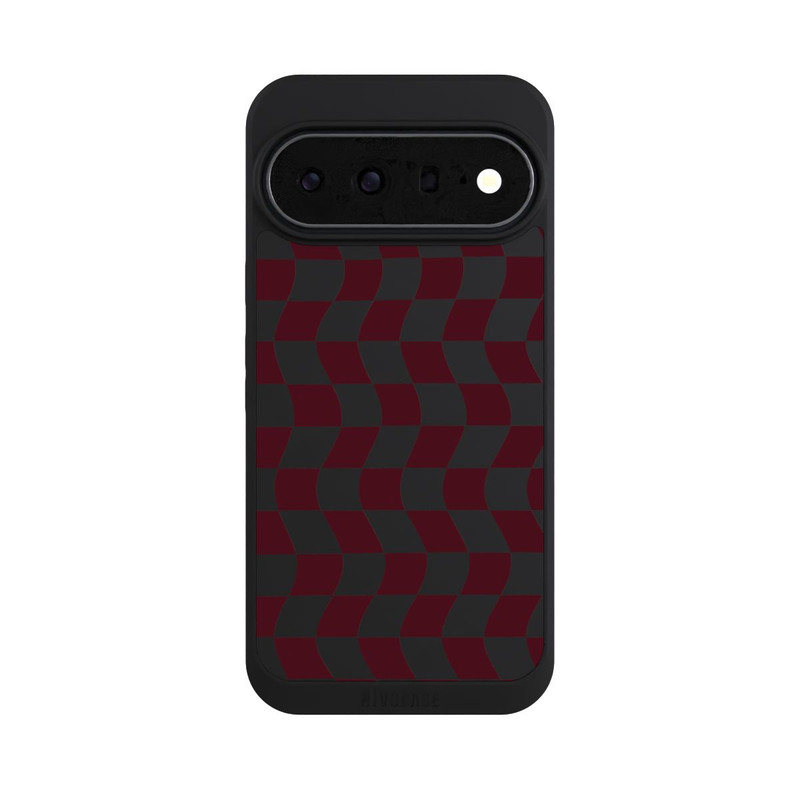 Pixel 11 Pro XL NIVOpure Rouge vin en damier
