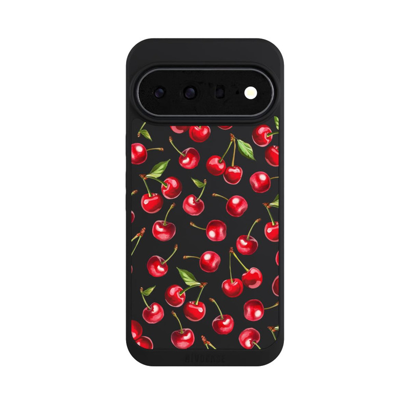 Pixel 11 Pro XL NIVOpure Kirschen Muster Transparent mit KI