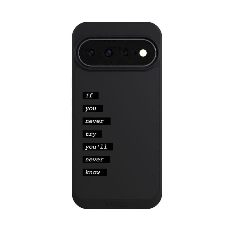 Pixel 11 Pro XL NIVOpure If You Try Black Transparent