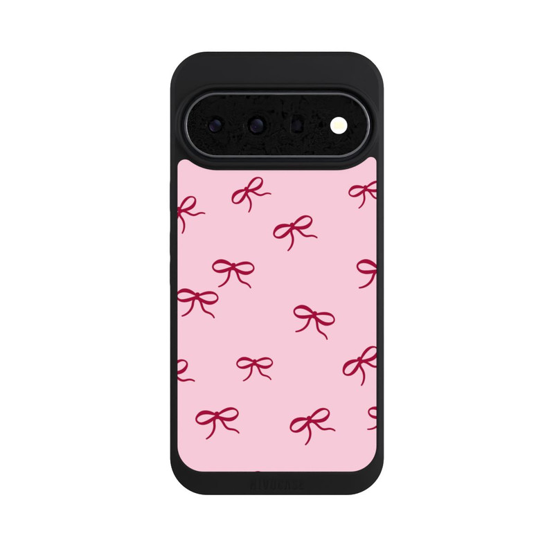 Pixel 11 Pro XL NIVOpure Schleifen Muster Rot Pink