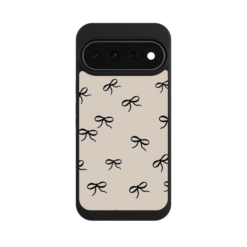 Pixel 11 Pro XL NIVOpure Schleifen Muster Schwarz Beige
