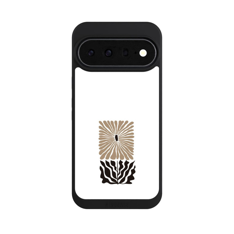 Pixel 11 Pro XL NIVOpure Eckige Blume Dunkelbraun
