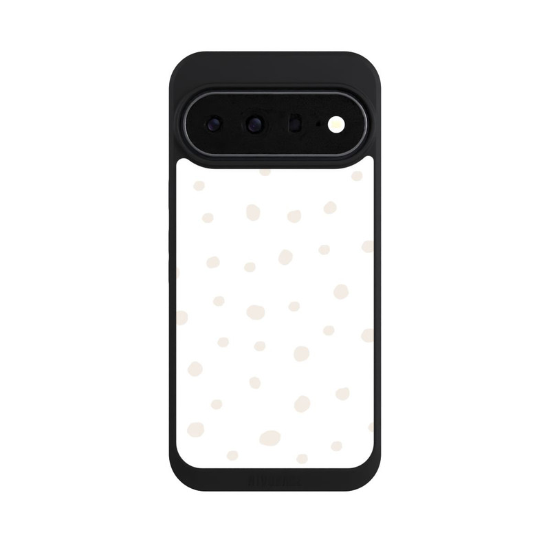 Pixel 11 Pro XL NIVOpure Motif à Pois Blanc Marron