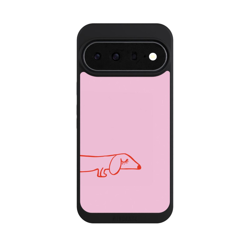 Pixel 11 Pro XL NIVOpure Dachshund Illustration Pink
