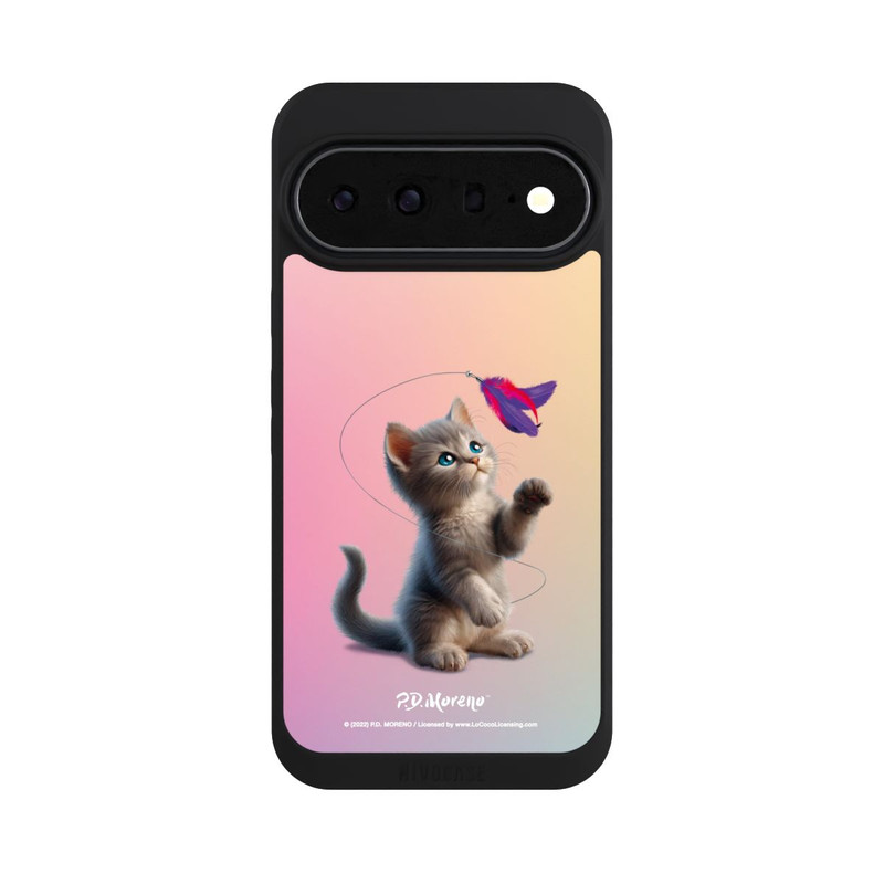 Pixel 11 Pro XL NIVOpure Playing Cat with Feather