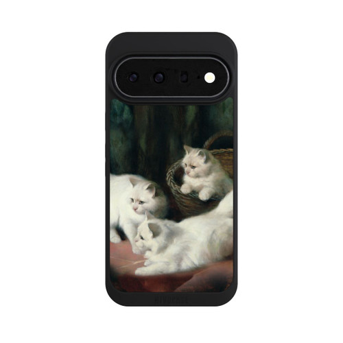 Google Pixel 11 Pro XL NIVOpure Three White Angora Kittens