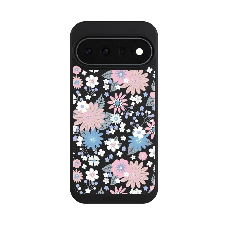Pixel 11 Pro XL NIVOpure Wildblumenmuster Illustration Pastell Transparent