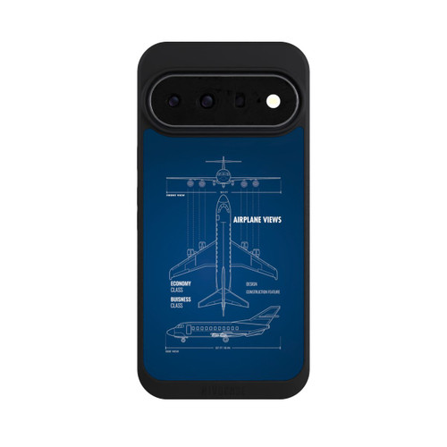 Google Pixel 11 Pro XL NIVOpure Flugzeug-Wireframe