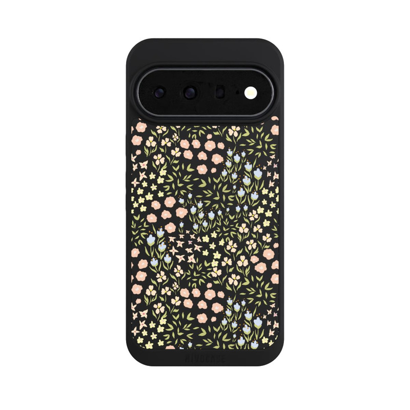 Pixel 11 Pro XL NIVOpure Summer Flowers Pattern Pastel Colors Transparent