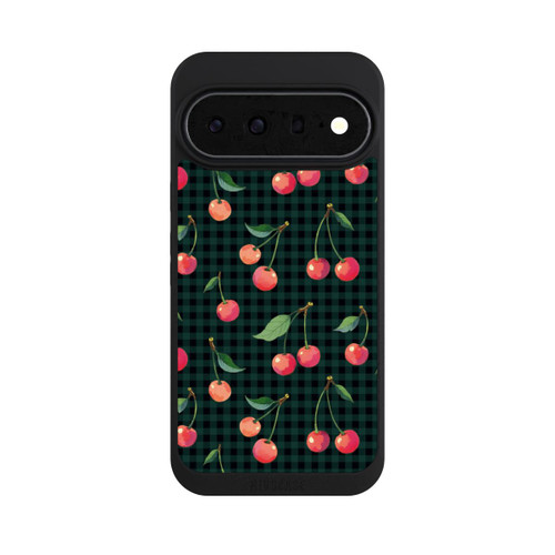 Google Pixel 11 Pro XL NIVOpure Cherries and Green Gingham