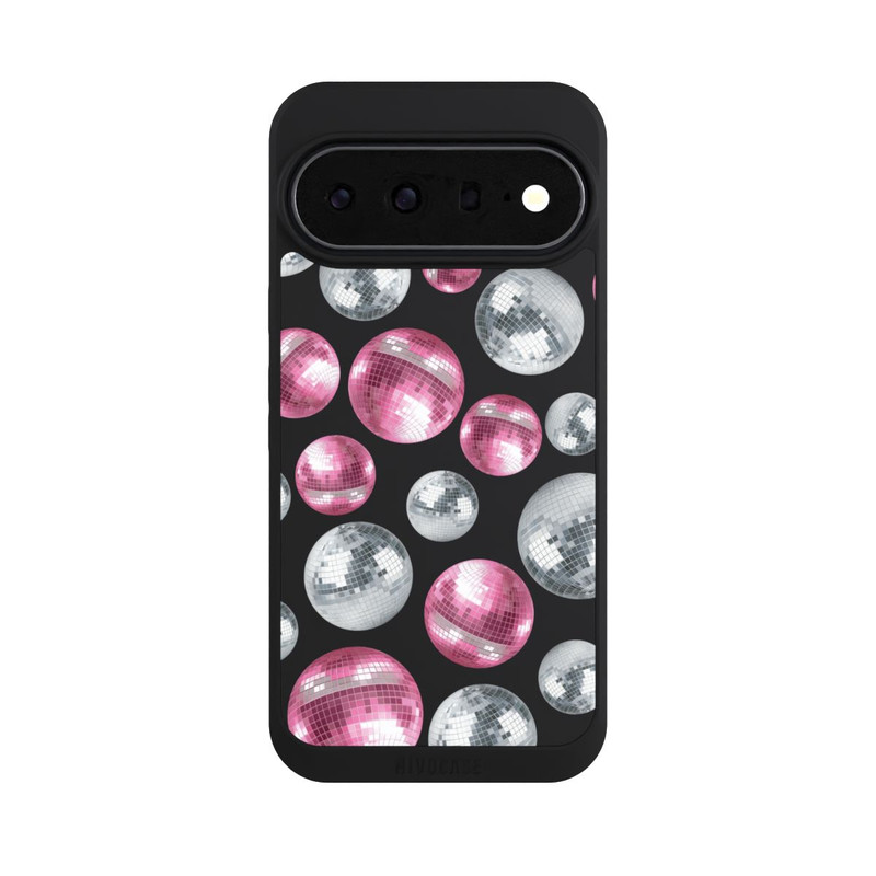Pixel 11 Pro XL NIVOpure Discokugel Show Pink Transparent