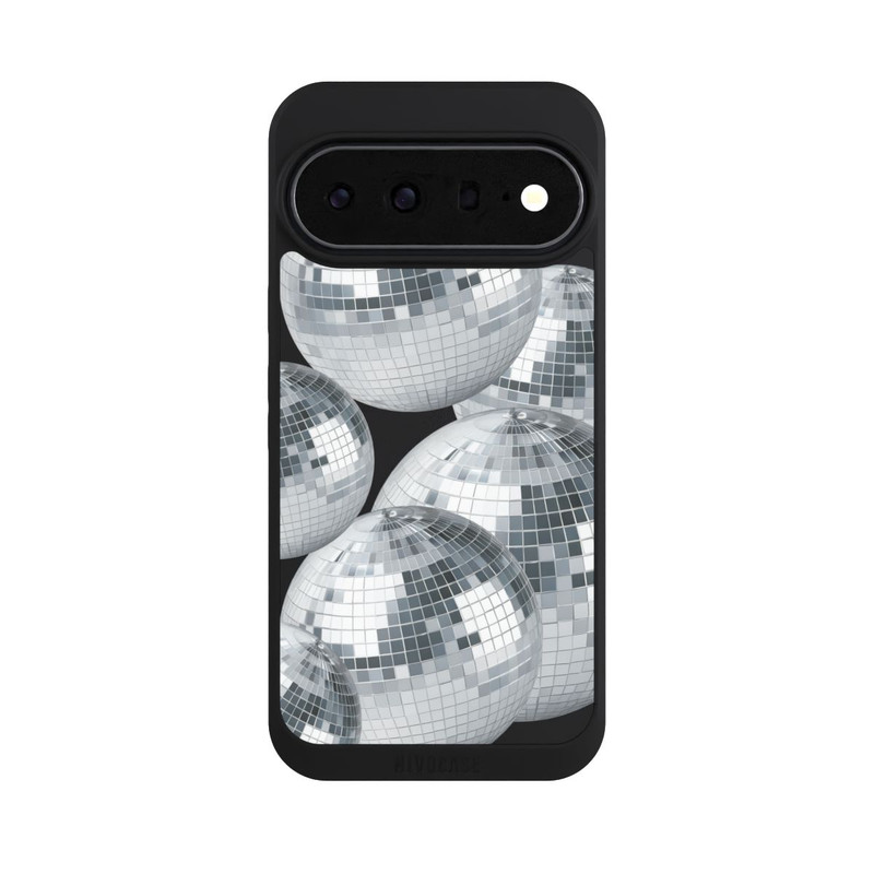 Pixel 11 Pro XL NIVOpure Disco Ball Party Silver Transparent with AI