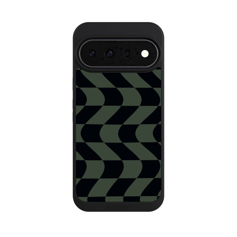 Pixel 11 Pro XL NIVOpure Checked Pattern Green Black