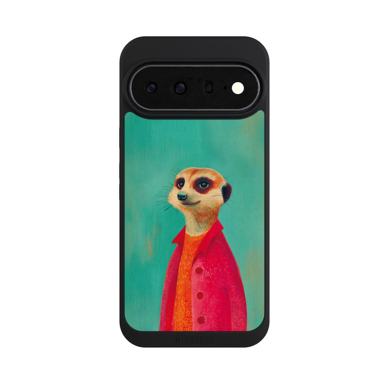 Pixel 11 Pro XL NIVOpure Meerkat Green Illustration