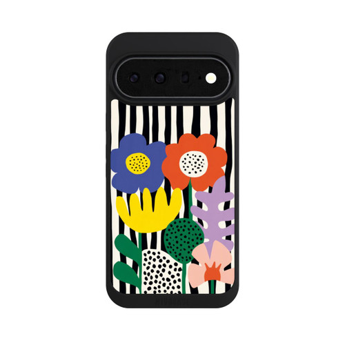 Google Pixel 11 Pro XL NIVOpure Flowers Striped Background