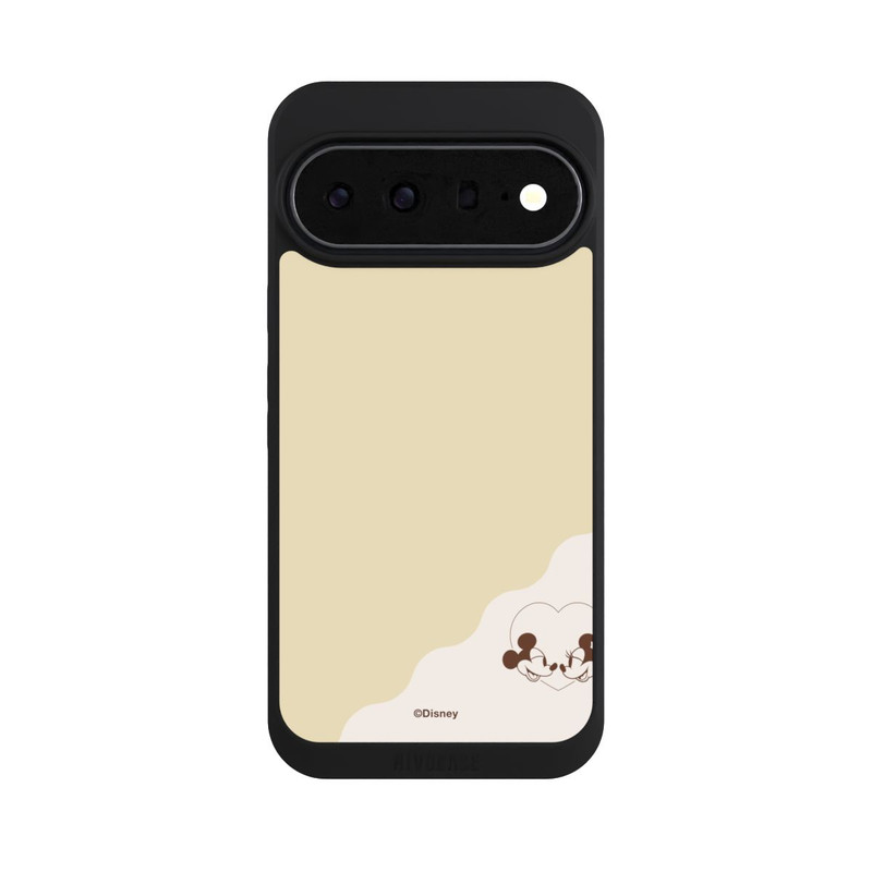 Pixel 11 Pro XL NIVOpure Mickey and Minnie Love Heart Beige