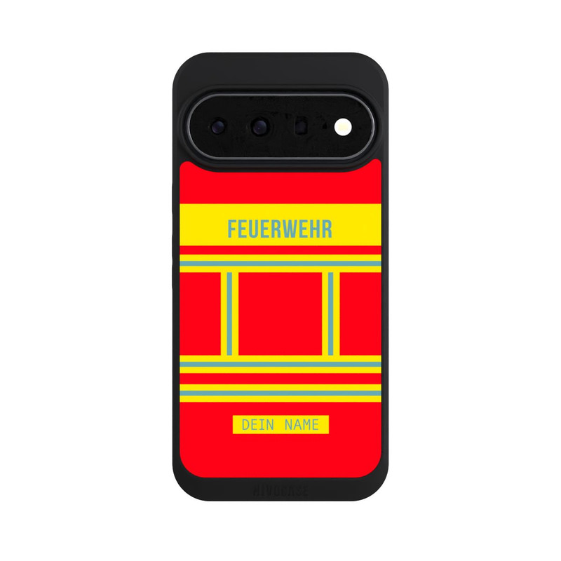 Pixel 11 Pro XL NIVOpure Feuerwehr Uniform Rot Personalisierbar