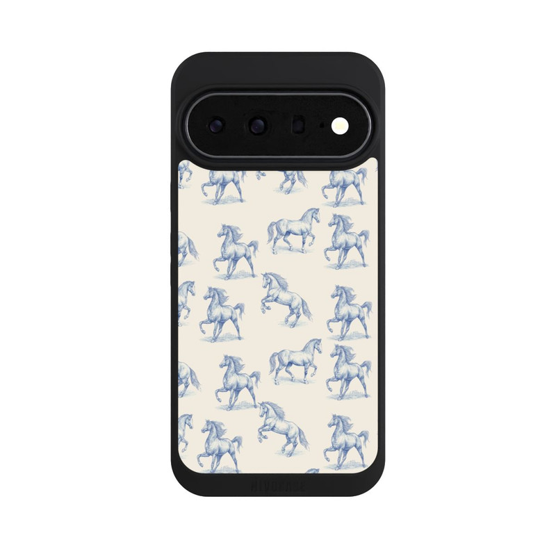 Pixel 11 Pro XL NIVOpure Horses Pattern Toile de Jouy avec IA