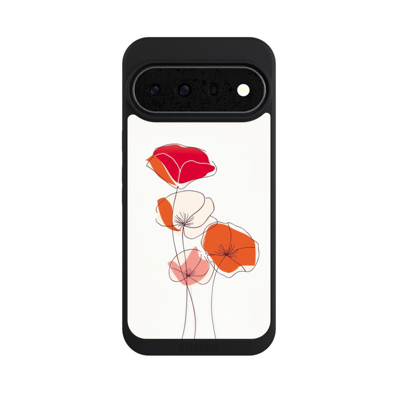Pixel 11 Pro XL NIVOpure Poppies Line Art