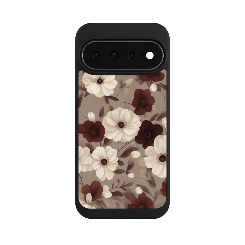 Pixel 11 Pro XL NIVOpure Negative Flower Bordeaux White with AI