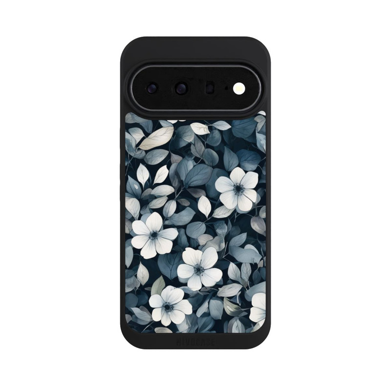 Pixel 11 Pro XL NIVOpure Blaue Negativblumen mit KI