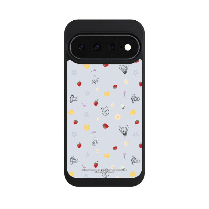 Pixel 11 Pro XL NIVOpure Winnie Puuh und Freunde Erdbeer Muster Blau