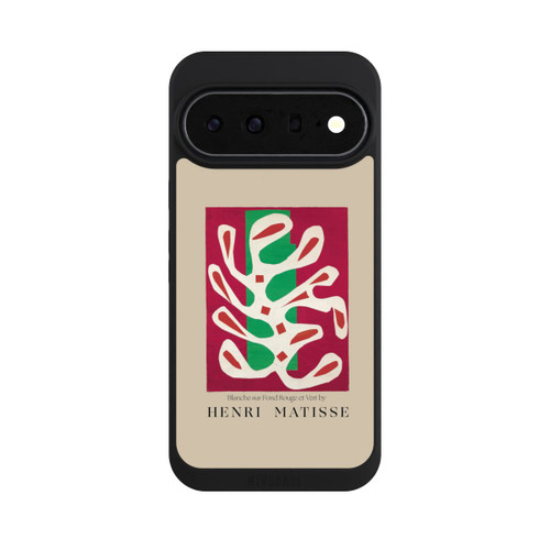 Google Pixel 11 Pro XL NIVOpure Blanche sur Fond Rouge et Vert by Henri Matisse