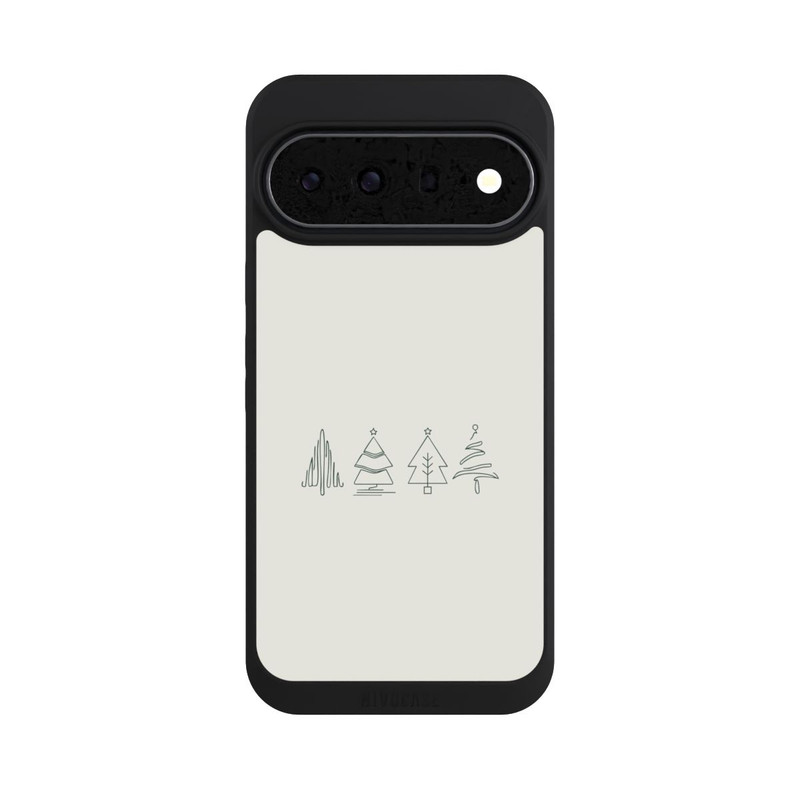 Pixel 11 Pro XL NIVOpure Arbres de Noël Line Art Minimaliste