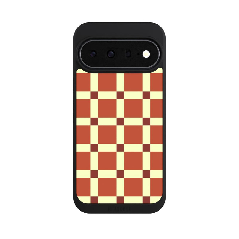 Pixel 11 Pro XL NIVOpure Big Brown Checked Pattern