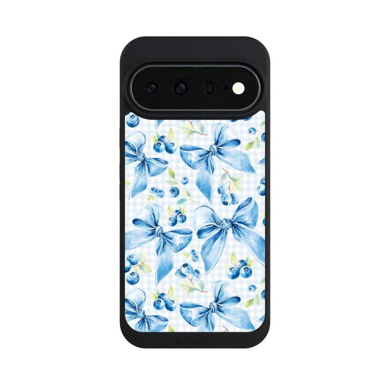 Pixel 11 Pro XL NIVOpure Blaue Schleifen und Blaubeeren mit KI