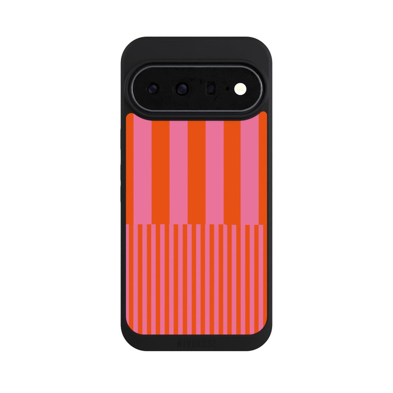 Pixel 11 Pro XL NIVOpure Streifenmuster Pink Rot