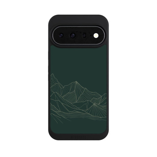 Google Pixel 11 Pro XL NIVOpure Berg Line Art Grün