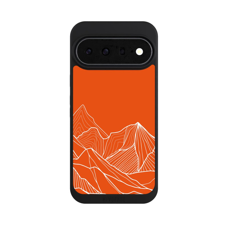 Pixel 11 Pro XL NIVOpure Höhenlinien Berg Orange