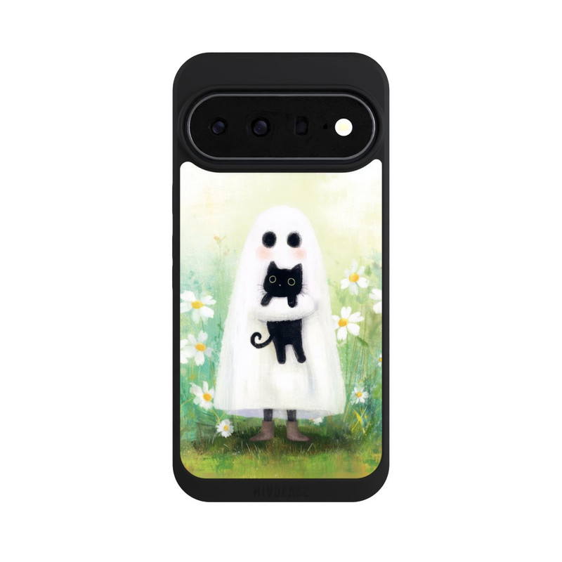 Pixel 11 Pro XL NIVOpure Geist und Katze Halloween mit KI