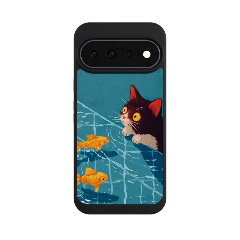 Pixel 11 Pro XL NIVOpure Die Katze im Pool mit KI